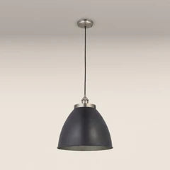 Franklin Pendant Light | Matte Black
