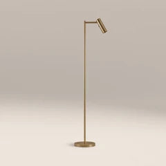 Dedicated Reader Floor Lamp | Brass