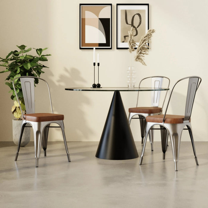 Tolix Style Stackable Dining Chair