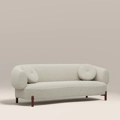Hallfield 3 Seater Sofa | Speckled Stone Sustainable Boucle