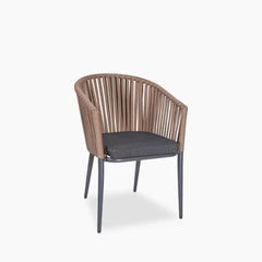 Sera Carver Dining Chair | Grey