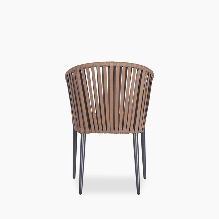 Sera Carver Dining Chair Grey