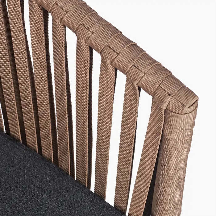 Sera Carver Dining Chair Grey