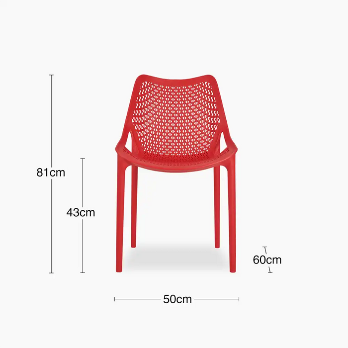 Arlon Dining Chair Red