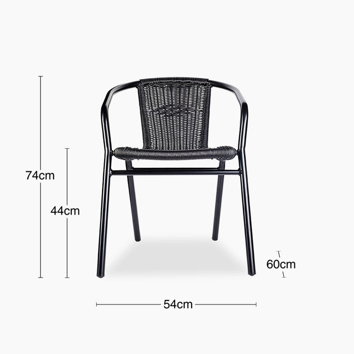 Bracken Carver Dining Chair Black