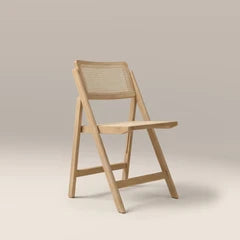 Elynn Folding Wooden Dining Chair | Oak
