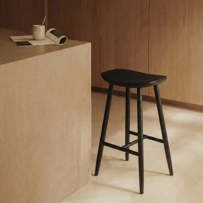 Hatton Wooden Kitchen Stool