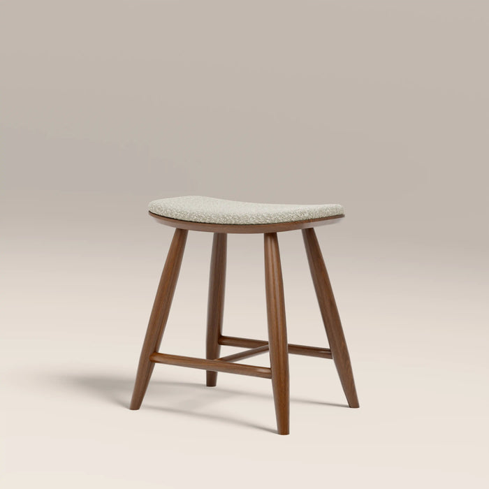 Hatton Wooden Low Stool