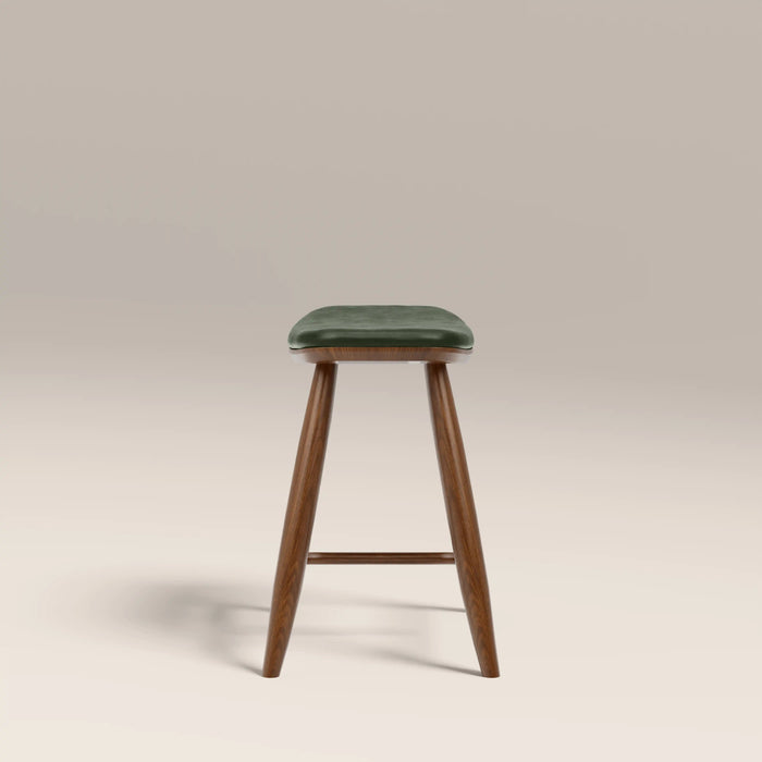 Hatton Wooden Low Stool