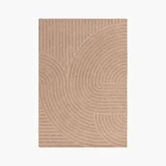 Lowen Hand Tufted Wool Rug | Pink