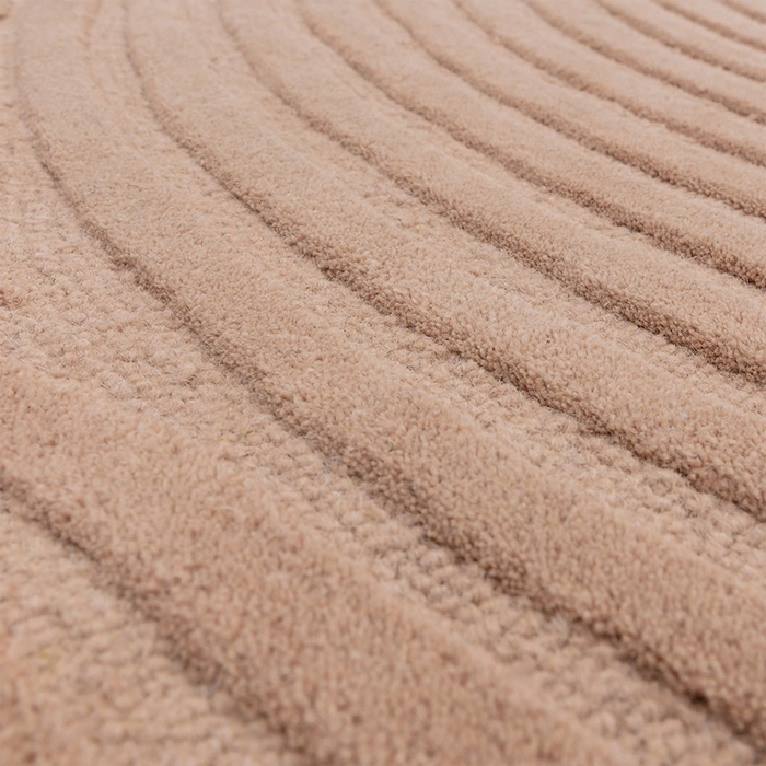 Lowen Hand Tufted Wool Rug Pink
