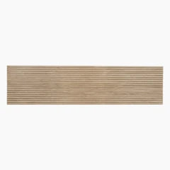 PLAANKED 3cm Flexible Ribbed Wall Panel | Silver Oak