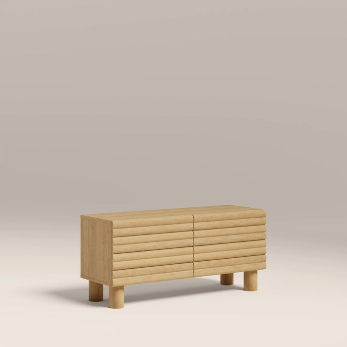 Raphael 2 Door Wooden TV Stand Oak