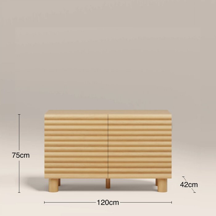 Raphael 2 Door Wooden Sideboard Oak