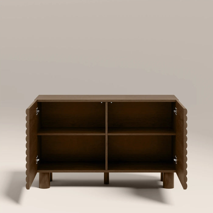 Raphael 2 Door Wooden Sideboard Walnut