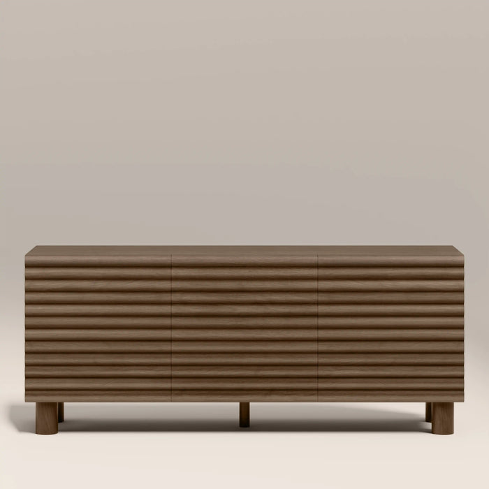 Raphael 3 Door Wooden Sideboard Walnut
