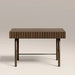 Raphael 2 Drawer Wooden Desk | Walnut