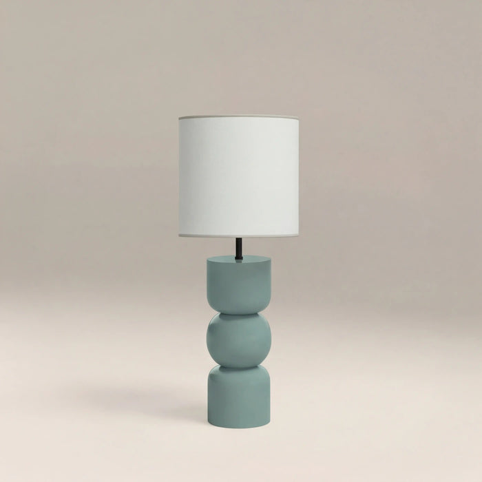 Bella Table Lamp High Gloss Sky Blue