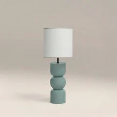Bella Table Lamp | High Gloss Sky Blue