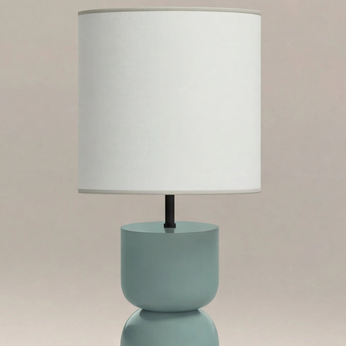Bella Table Lamp High Gloss Sky Blue