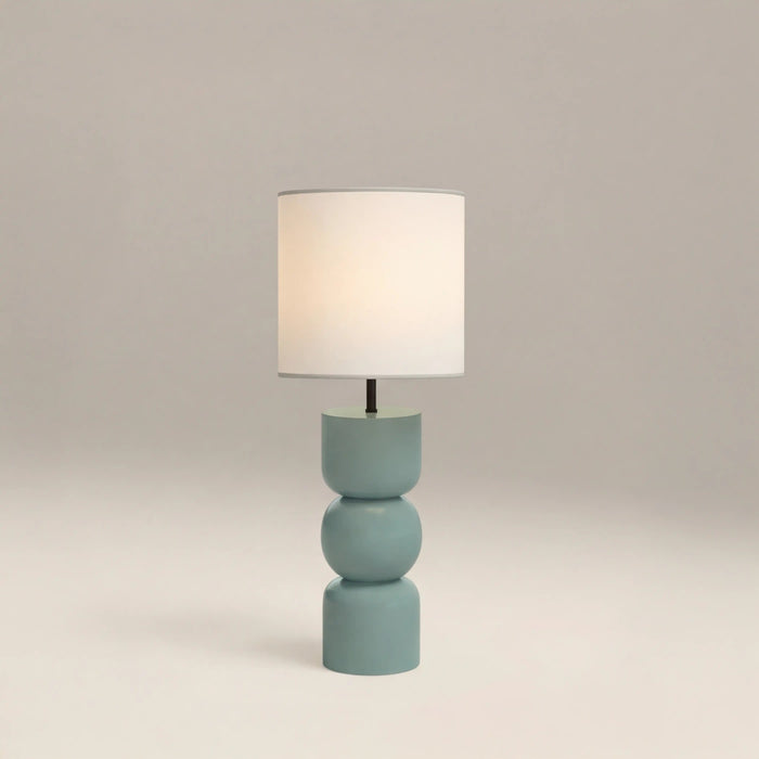 Bella Table Lamp High Gloss Sky Blue