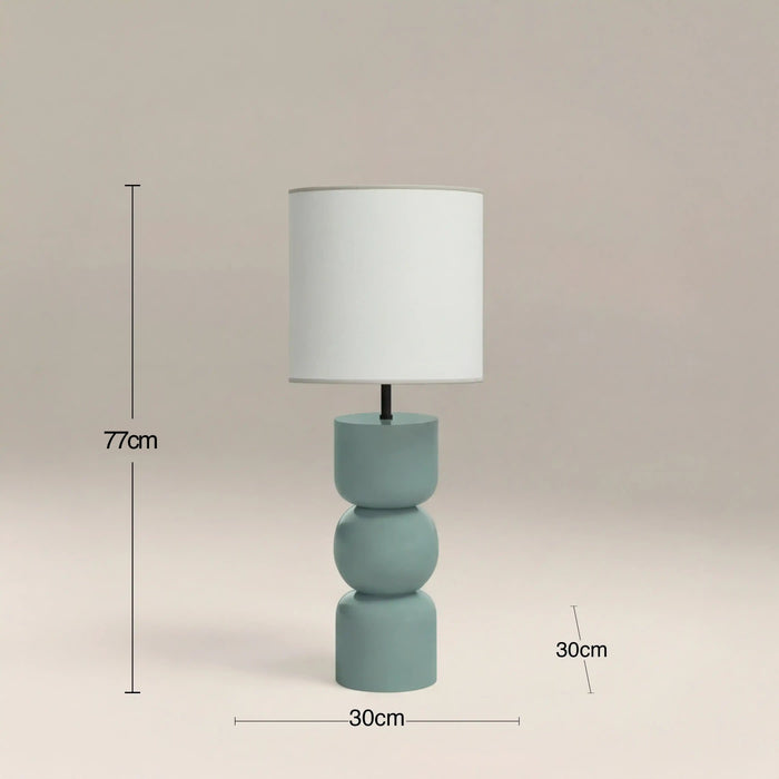 Bella Table Lamp High Gloss Sky Blue