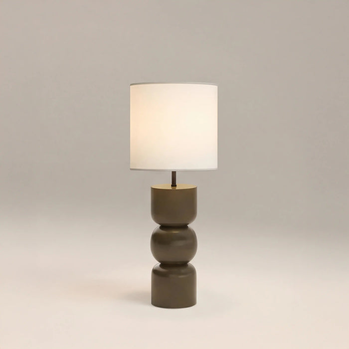 Bella Table Lamp High Gloss Clay Green