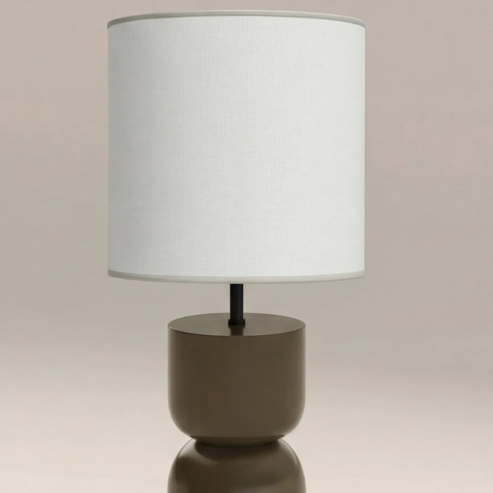 Bella Table Lamp High Gloss Clay Green