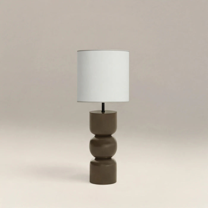 Bella Table Lamp High Gloss Clay Green