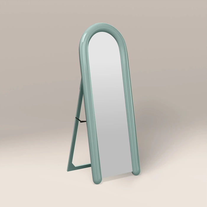 Spencer Arch Full Length Mirror 160x60 cm High Gloss Sky Blue