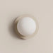 houseof Opal Disk Wall Light | Opal Glass & Sand