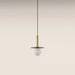 houseof Plate Pendant Light | Brass