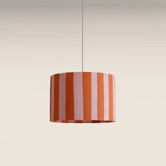 houseof Stripe Printed Shade | Red & White