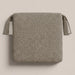 Garden Seat Cushion | Natural Boucle
