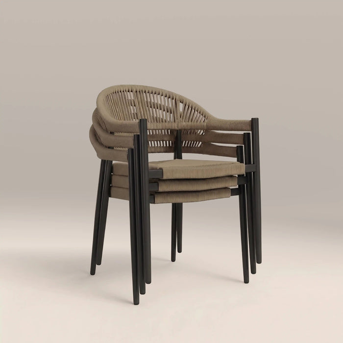 Seren Stackable Garden Dining Chair