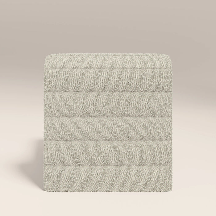Lopez Accent Chair Speckled Stone Sustainable Boucle