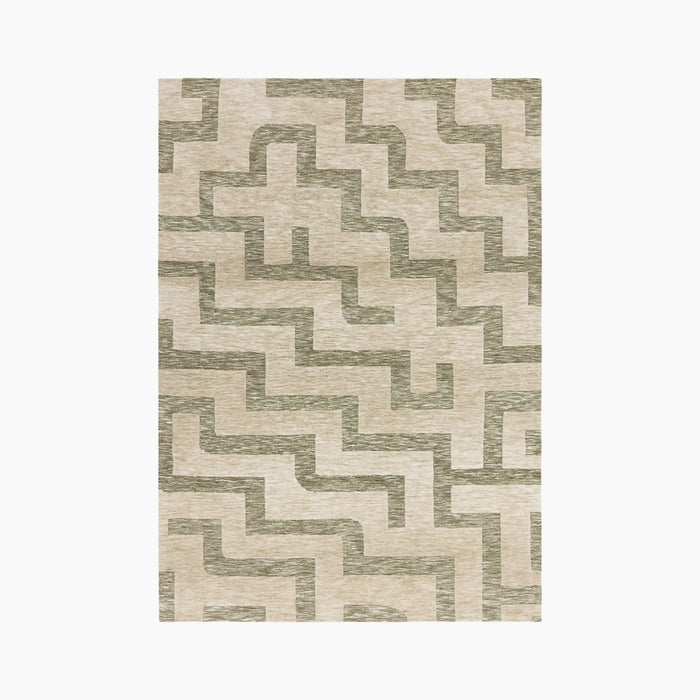 Jarret Rug Green & Cream