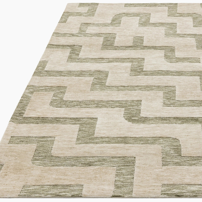 Jarret Rug Green & Cream