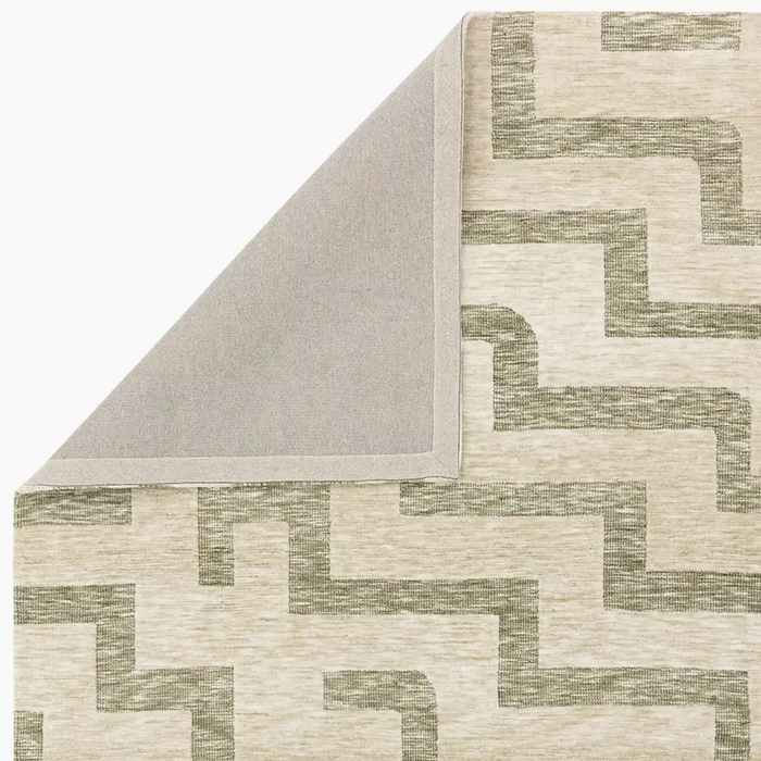 Jarret Rug Green & Cream