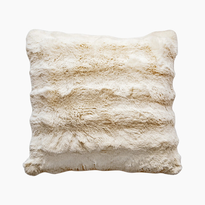 Textured Square Cushion Cream