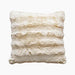 Textured Square Cushion | Cream