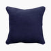 Auckland Square Cushion | Indigo Blue