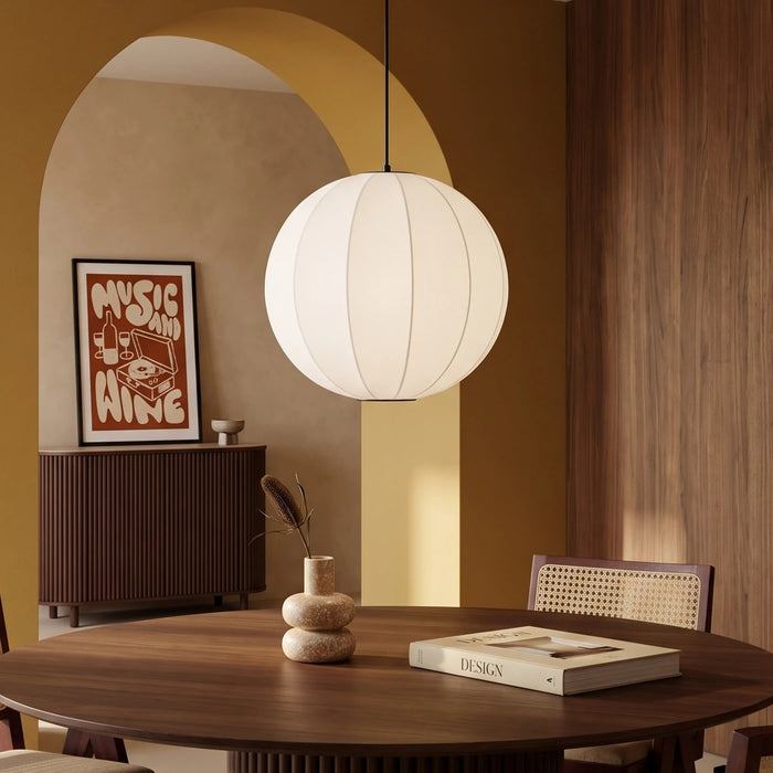 Everett Round Bubble Pendant Light