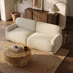 Cloud 3 Seater Sofa | Speckled Stone Sustainable Boucle