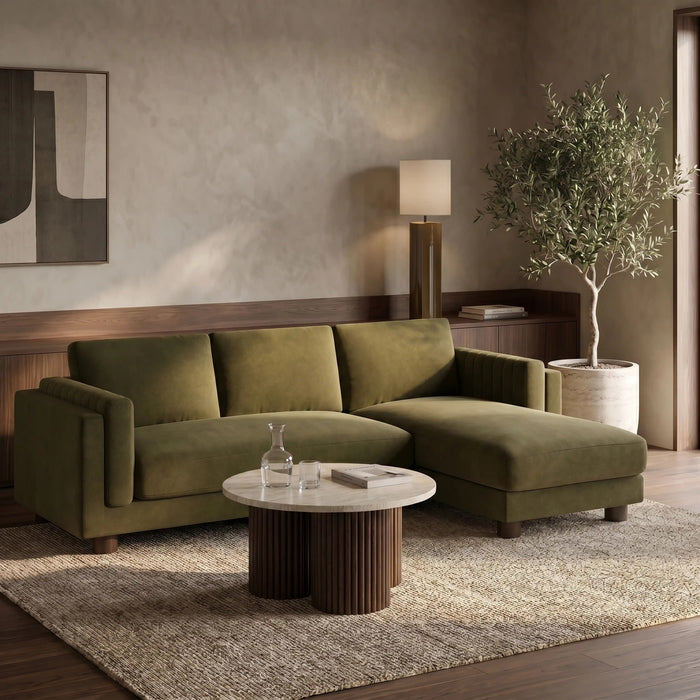 Halton Right Hand 3 Seater Chaise Sofa