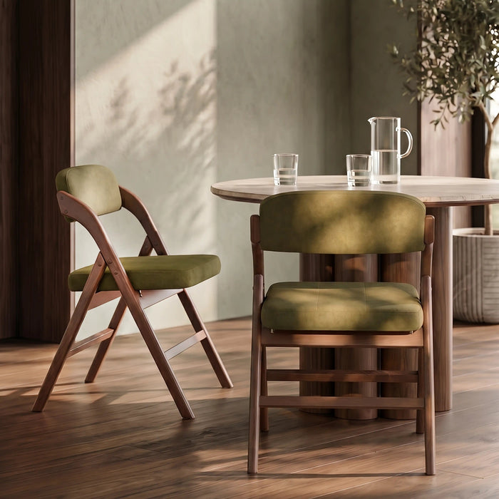 Nomad Folding Wooden Dining Chair