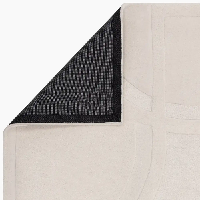 Cobble Hand Tufted Wool Rug Cream