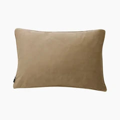Delaney Rectangle Cushion | Dark Taupe Velvet