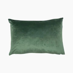 Delaney Rectangle Cushion | Eucalyptus Green Velvet