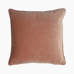 Delaney Square Cushion | Dusky Pink Velvet